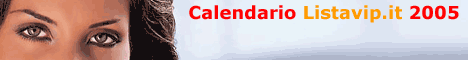 Calendario Listavip.it 2005